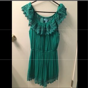 Off the shoulder romper